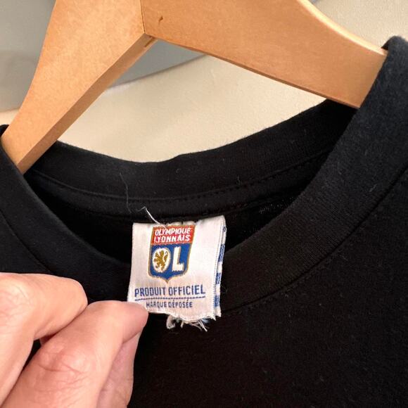 Vintage Y2K Karim Benzema Lyon Shirt - Picture 4 of 6